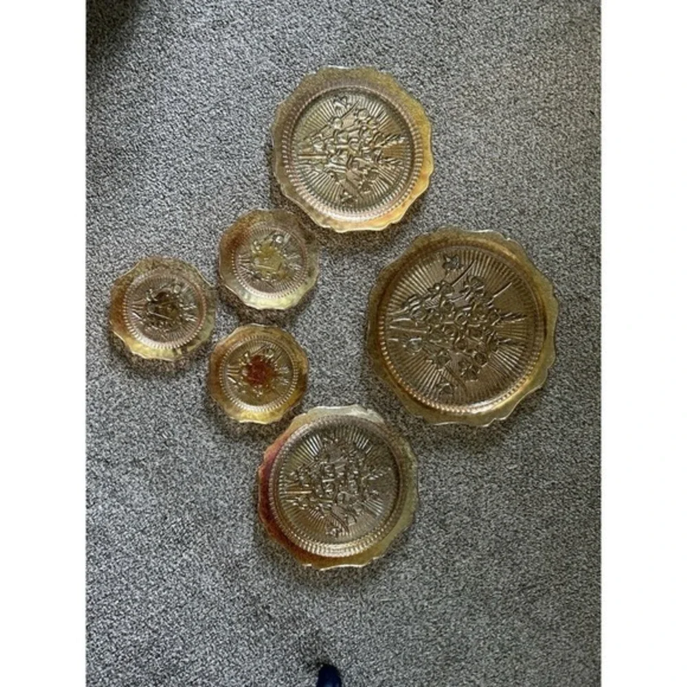 6-PC Iris Herringbone‎ Plate Set 5.5